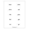 Present Irregular Past Verb Card Game