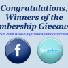 Membership Giveaway Winners