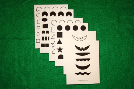 Paper Plate Face Shapes