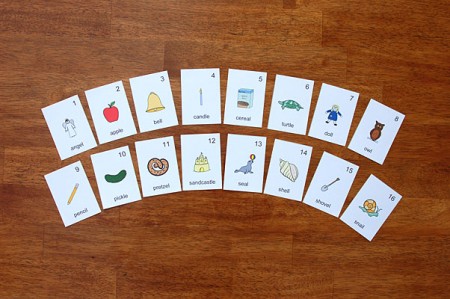 Speech Games - Picture Cards Final L Sound