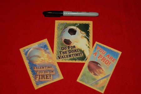 Valentine's Day Cards and Marker