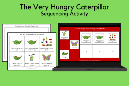 The Very Hungry Caterpillar Sequencing Activity