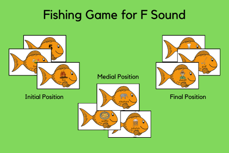 Fishing Game for F Sound
