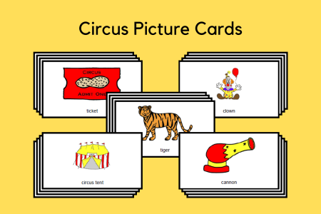 Circus Picture Cards