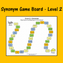 Synonym Game Board – Level 2