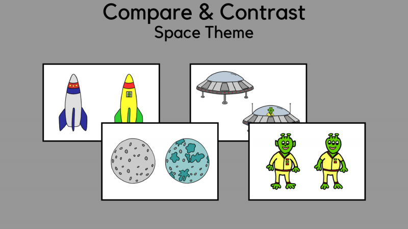 Compare & Contrast – Space Theme