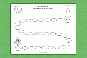 astronaut game blank