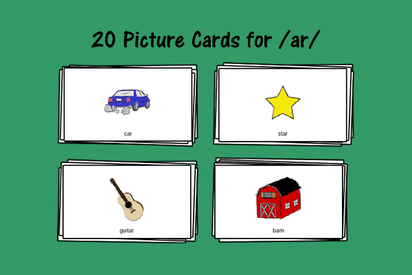Picture Cards for /ar/