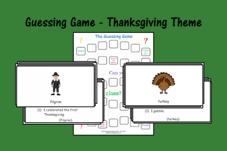 Guessing Game - Thanksgiving Theme