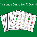 Christmas Bingo For R Sounds