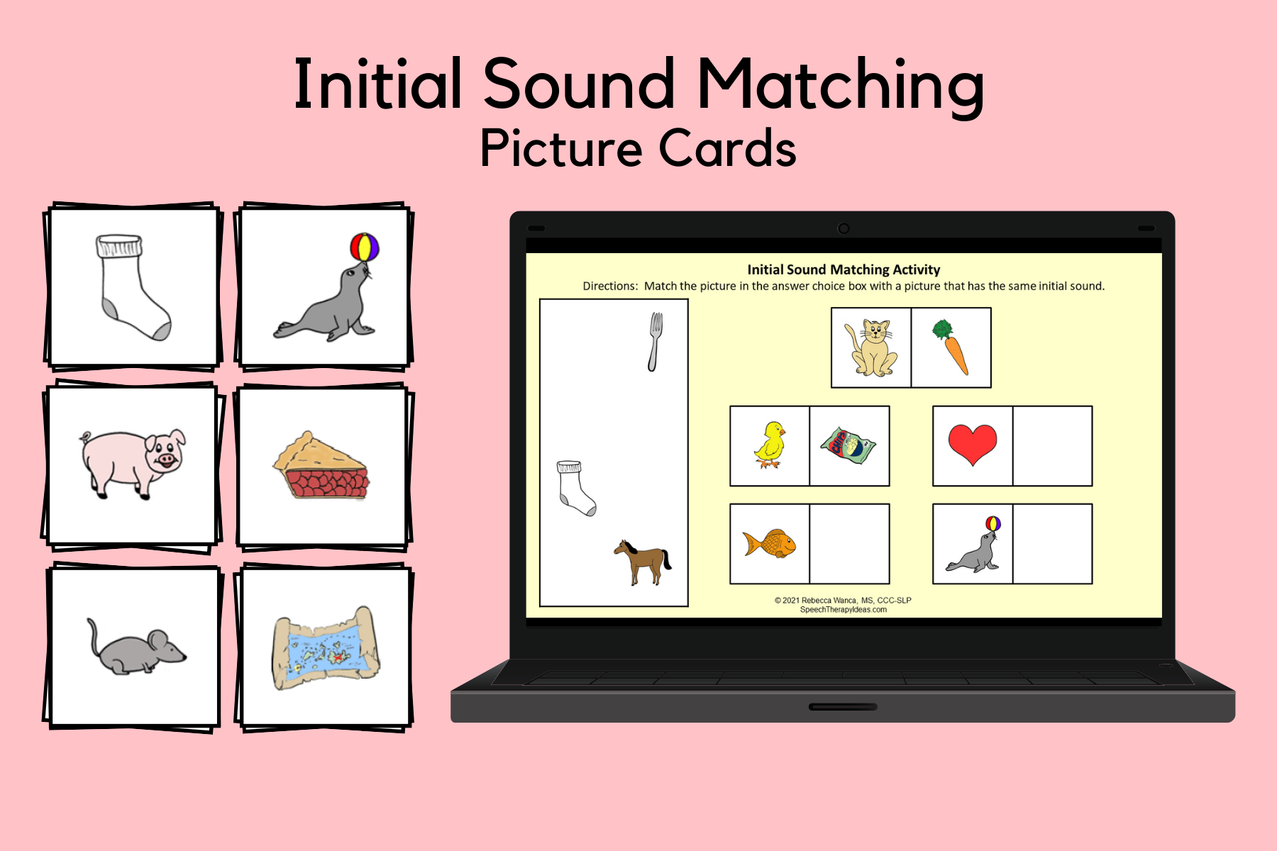 Initial Sound Matching Picture Cards