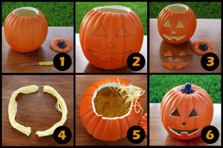 Preparing a Craft Pumpkin for Therapy in 6 Easy Steps