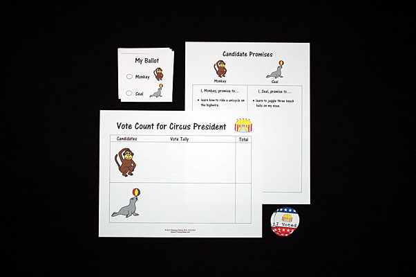 Circus Animals Help Teach Election Vocabulary And Concepts