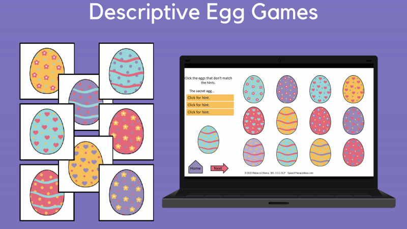 Descriptive Egg Games