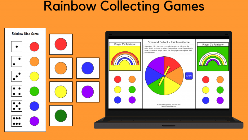 Rainbow Collecting Games