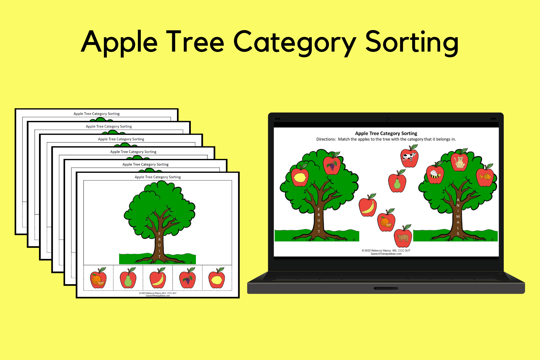 Apple Tree Category Sorting
