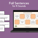 Fall Sentences For R Sounds