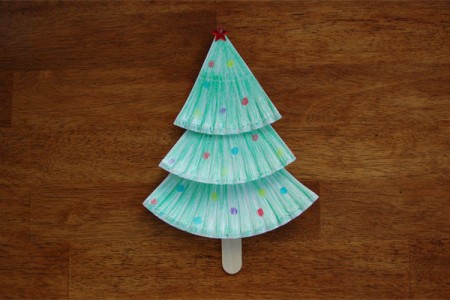Paper Plate Christmas Tree