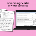 Combining Verbs In Winter Sentences