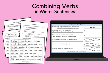 Combining Verbs in Winter Sentences