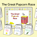 The Great Popcorn Race Game