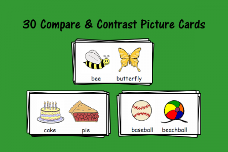 Compare and Contrast Picture Cards