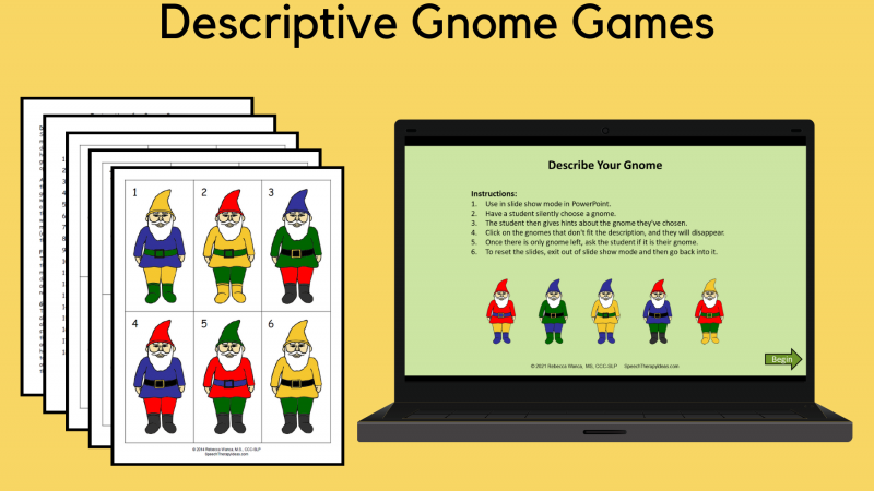 Descriptive Gnome Games