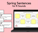 Spring Sentences For R Sounds