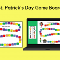 St. Patrick’s Day Rainbow Game Board