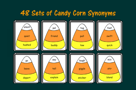 48 Sets of Candy Corn Synonyms