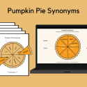 Pumpkin Pie Synonym Match-Up Activity