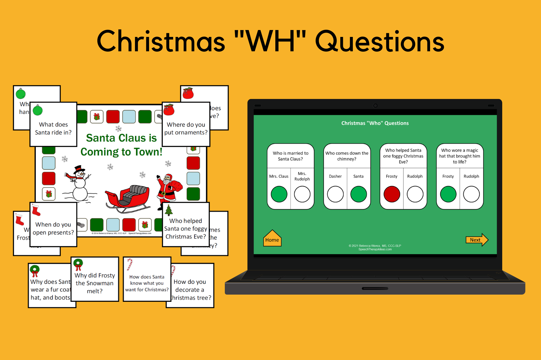 Christmas “Wh” Questions