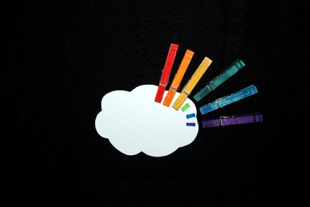 Rainbow and Cloud Therapy Reinforcement Activity Without Dice
