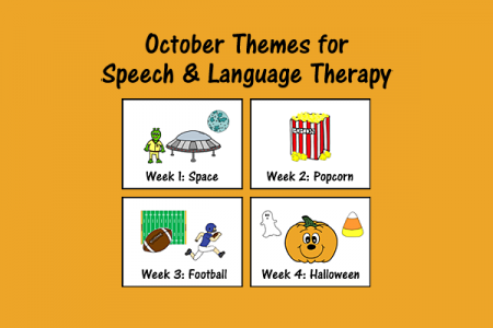 October Themes for Speech and Language Therapy