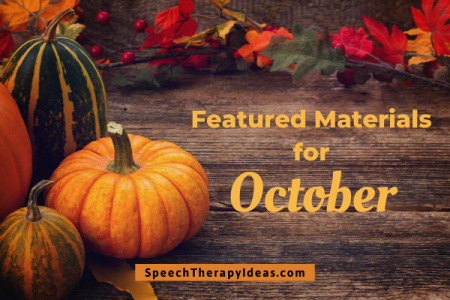 Featured Materials for October