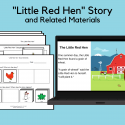 “Little Red Hen” Story And Related Materials