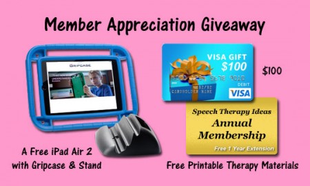 2015 Member Appreciation Giveaway