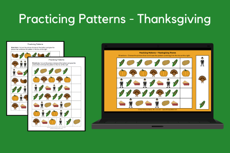 Practicing Patterns - Thanksgiving Theme