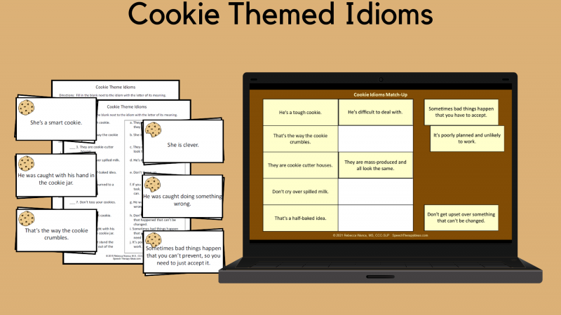 Cookie Themed Idioms
