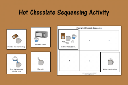 Hot Chocolate Sequencing Activity
