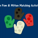 Pom Pom And Mitten Matching Activities