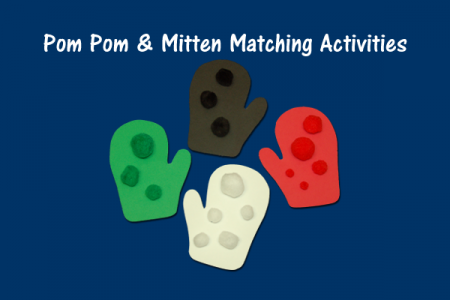 Pom Pom & Mitten Matching Activity