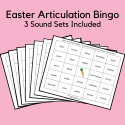 Easter Articulation Bingo
