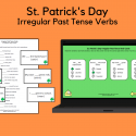 Irregular Past Tense Verbs For St. Patrick’s Day