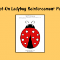 Spot-On Ladybug Reinforcement Page