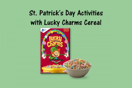 St. Patrick's Day Activities with Lucky Charms Cereal
