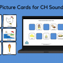 Picture Cards For CH Sound