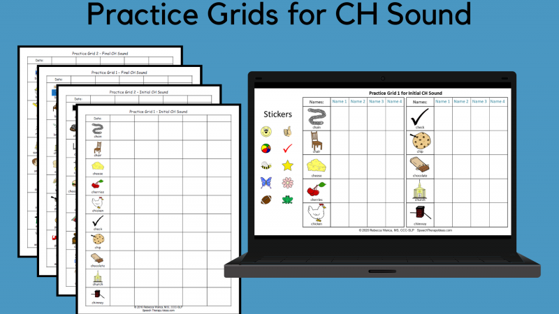 Practice Grids For CH Sound