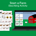 Start A Farm Describing Activity