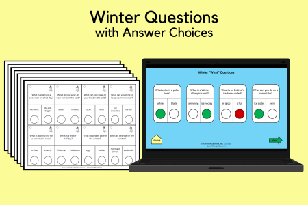 Winter Questions with Answer Choices